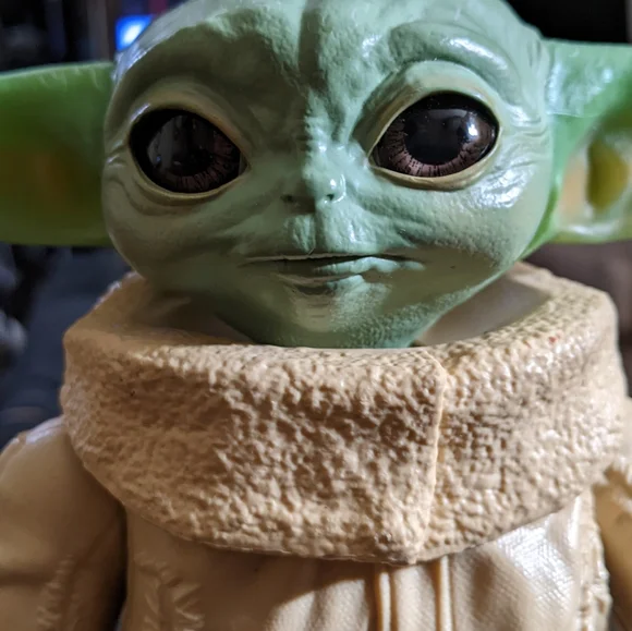 Star Wars The Mandalorian Baby Yoda posable action - Picture 10 of 11